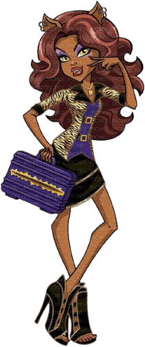 clawdeen wolf monster high - zadarmo png