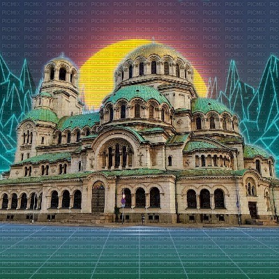 ..:::Alexander nevsky church vaporwave:::.. - png grátis