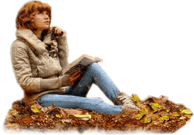 femme automne autumn woman - фрее пнг