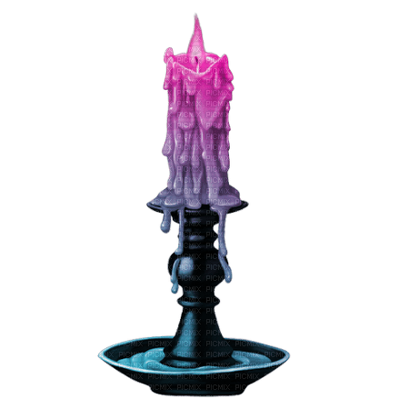 halloween  candle by nataliplus - zadarmo png