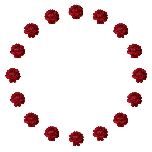 rózsák - Бесплатный анимированный гифка
