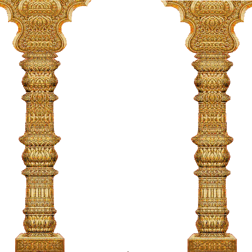 Gold Pillar - Free animated GIF