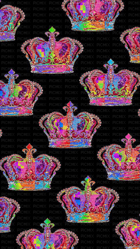 crown background - GIF animado grátis