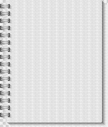 Notebook spirale - png gratis