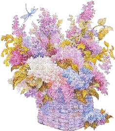 bouquet paniere sheena - zdarma png