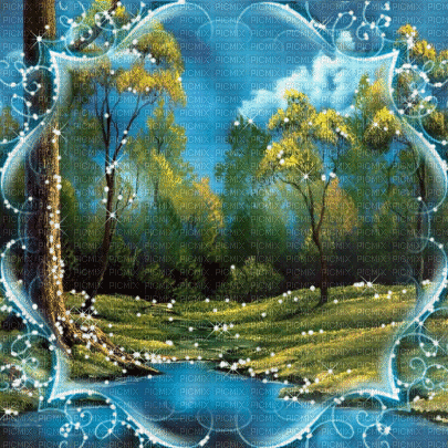 background animated hintergrund tree milla1959 - Δωρεάν κινούμενο GIF