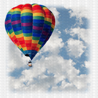hot air balloon bp - Бесплатный анимированный гифка