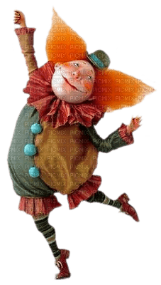 clown puppet circus paintinglounge - 無料png