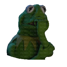Sad Kermit The Frog - Darmowy animowany GIF