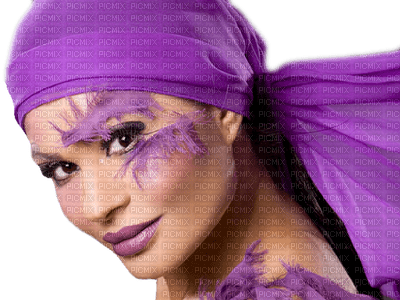 Kaz_Creations Woman Femme Purple - 免费PNG