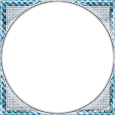 soave frame circle vintage texture blue - PNG gratuit