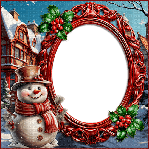 christmas frame by nataliplus - png gratis