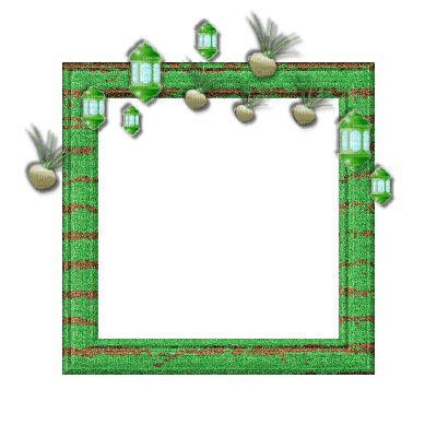 Small Green Frame - фрее пнг