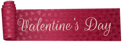 Kaz_Creations Valentine Deco Love  Hearts Text Banner - 無料png