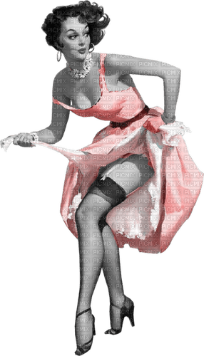dolceluna woman summer pinup - 免费PNG