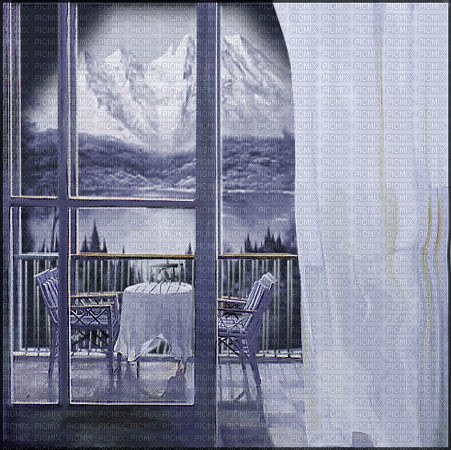 loly33 fenêtre - Ilmainen animoitu GIF