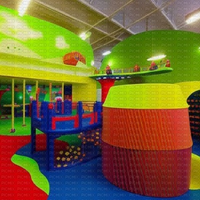 Colourful Indoor Play Area - zdarma png