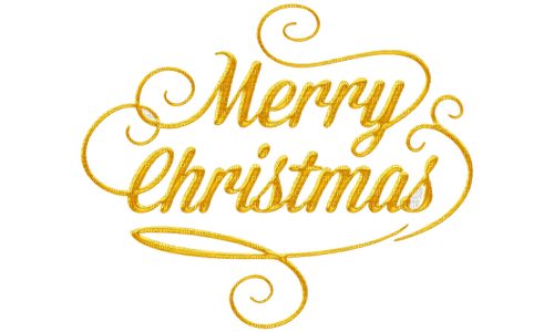 merry x mas text - 免费PNG