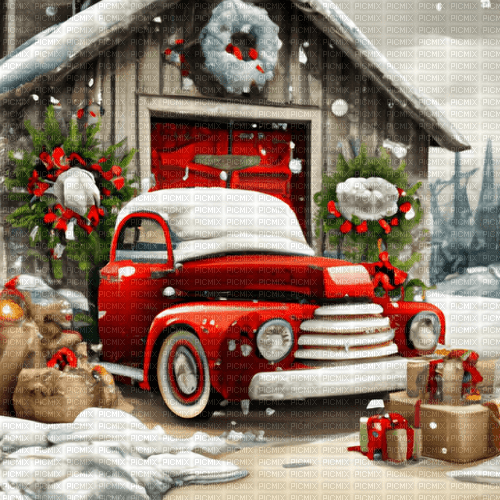 Background Winter Christmas - Bogusia - PNG gratuit