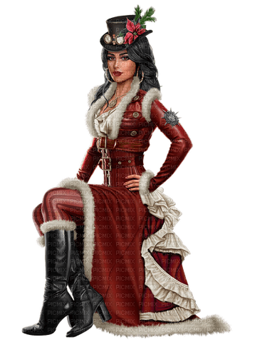 Christmas Steampunk - png ฟรี