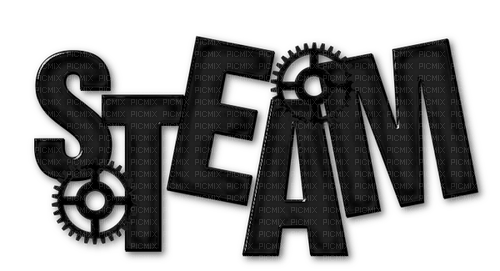 Steam.Text.Black - 免费PNG