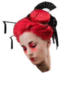 woman red hair  bp - zadarmo png