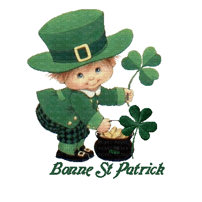 Saint-Patrick - Darmowy animowany GIF