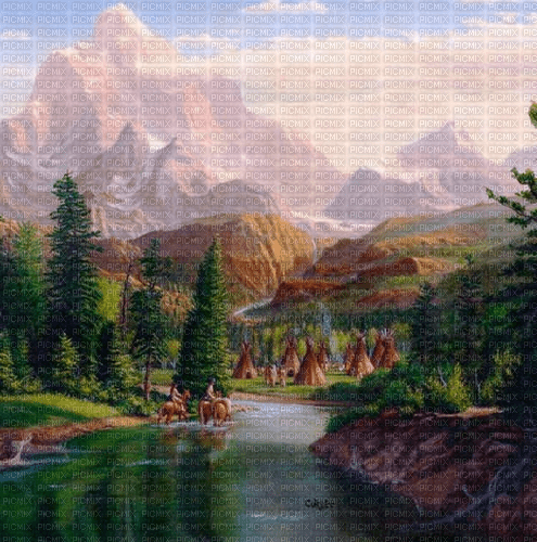 Rena Hintergrund Background Berge Mountains - zdarma png