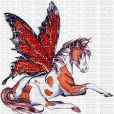 chevaux anime - gratis png