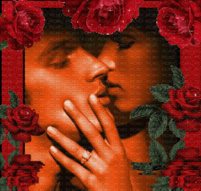 Amoureux-rouge - Ilmainen animoitu GIF