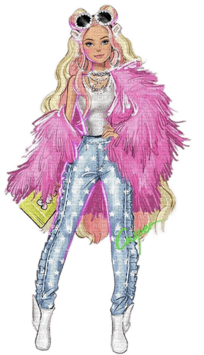 Barbie extra ❤️ elizamio - darmowe png