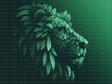 Fantasy.Surreal.Lion.Green.Leon.Victoriabea - Ücretsiz animasyonlu GIF