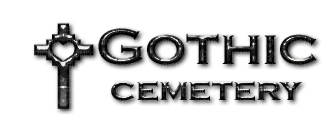 soave text gothic cemetery black white - png gratis