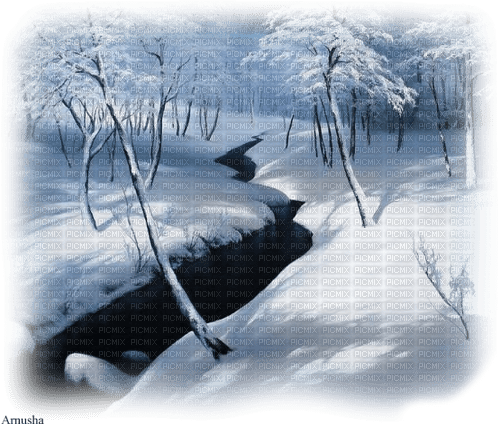 landskap--vinter---landscape-winter - png ฟรี