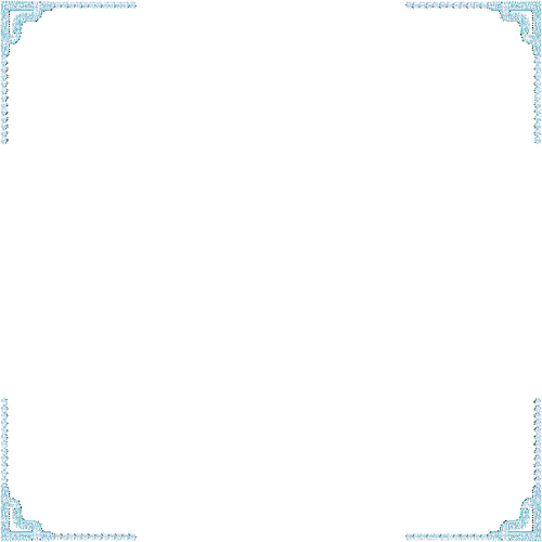 Frame.Pearls.Blue - Free PNG