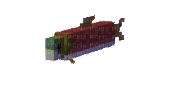 mc salmon SPINNN - Бесплатный анимированный гифка