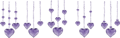 Coeurs.Heart.violet.gif.Deco.Victoriabea - Ilmainen animoitu GIF