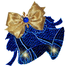 cloche bleue - Nemokamas animacinis gif