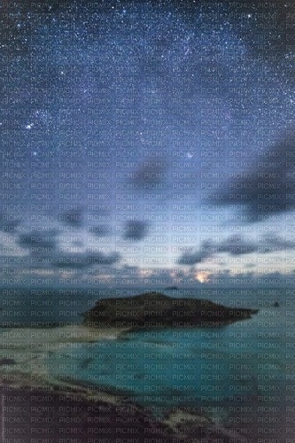 beach at night - PNG gratuit