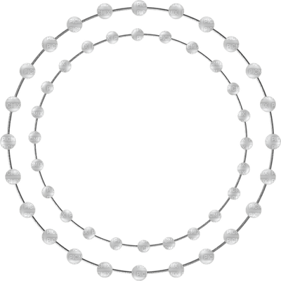 Kaz_Creations Deco Beads Circle Frames Frame Colours - 免费PNG
