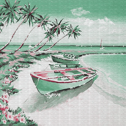 soave background animated summer  tropical - GIF เคลื่อนไหวฟรี