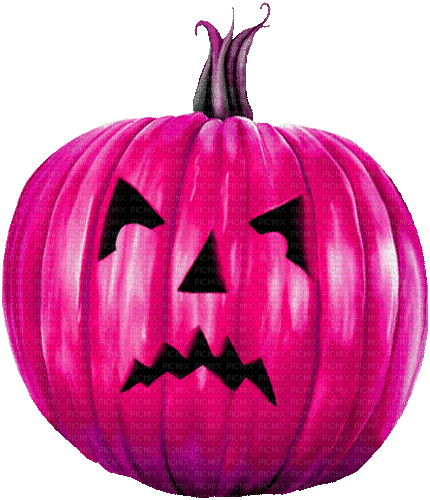 Jack O Lantern.Pink.Animated - KittyKatLuv65 - Nemokamas animacinis gif