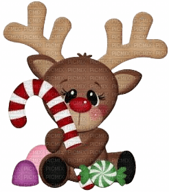 Christmas Reindeer - Free PNG