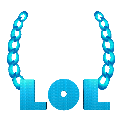 lol necklace - GIF animado gratis