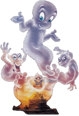 animated halloween ghost-spöke - Zdarma animovaný GIF
