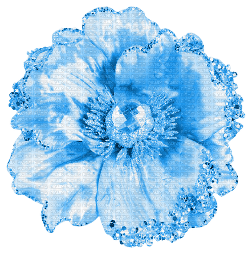 Flower.Blue - PNG gratuit