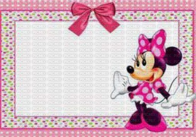 image encre color effet à pois  Minnie Disney edited by me - png gratis