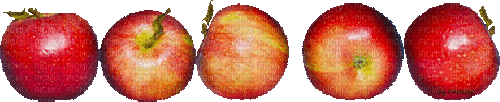 Obst, Äpfel - Gratis animerad GIF