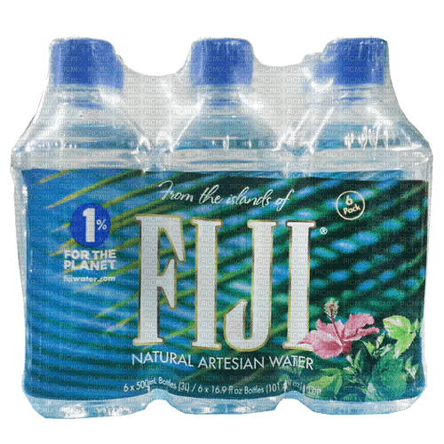fiji water - zdarma png