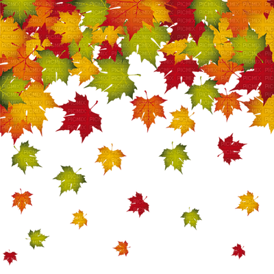 Kaz_Creations Autumn Fall Deco Leaves Leafs - безплатен png